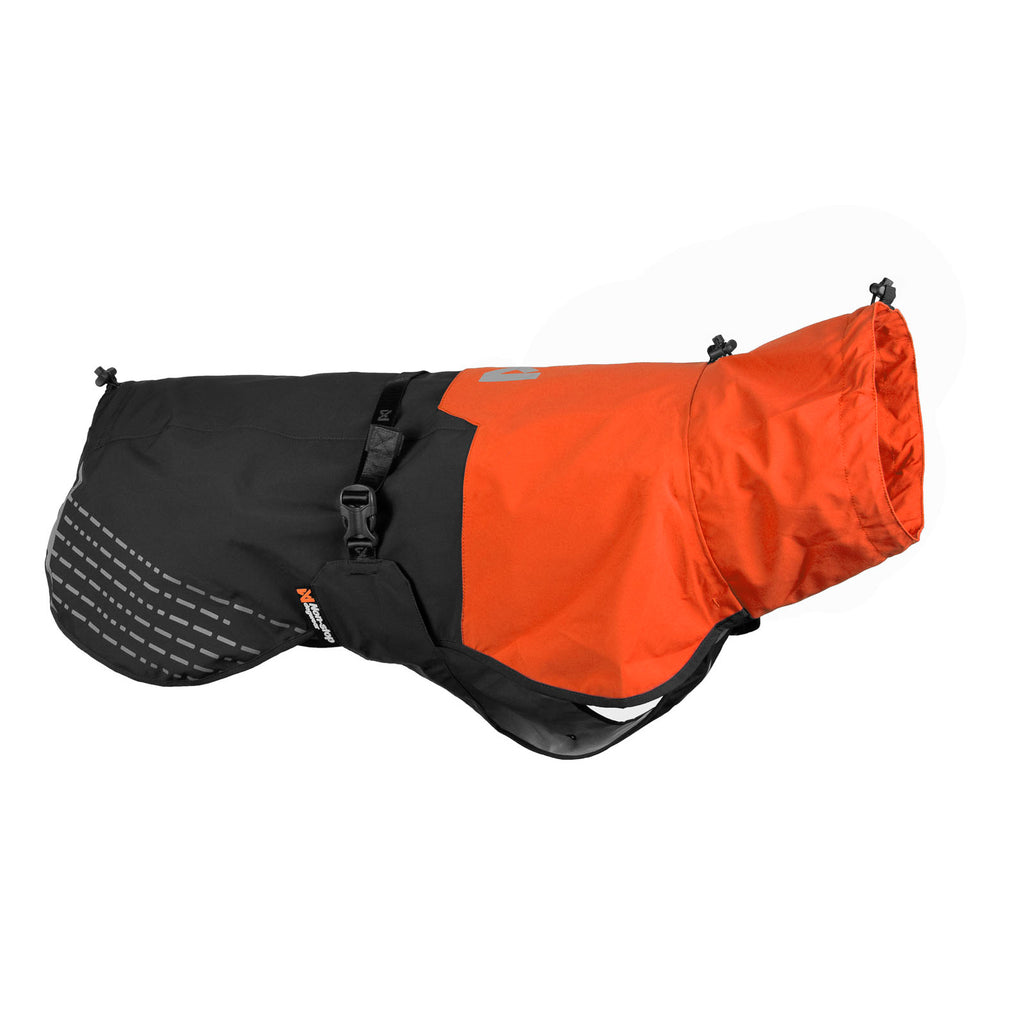 Regenmantel "Fjord Raincoat" in orange von Non-stop dogwear