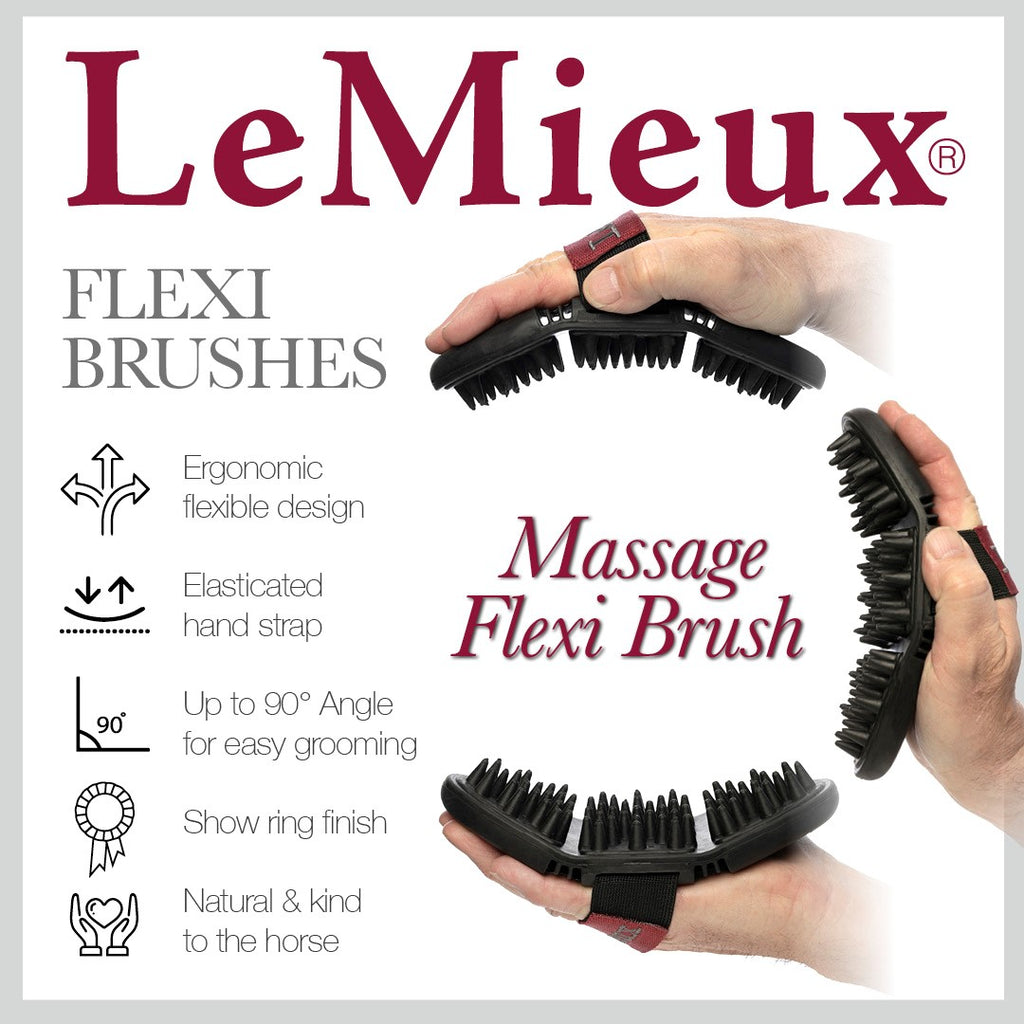 Bürste "Flexi Massage Brush" von LeMieux