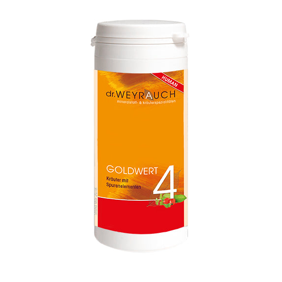 Nr. 4 "Goldwert" Human von dr. Weyrauch - helle-kleven.shop