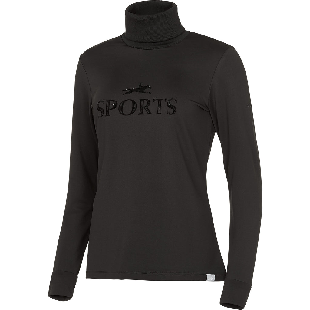 Rollkragenshirt "Aluna" in black von Schockemöhle Sports