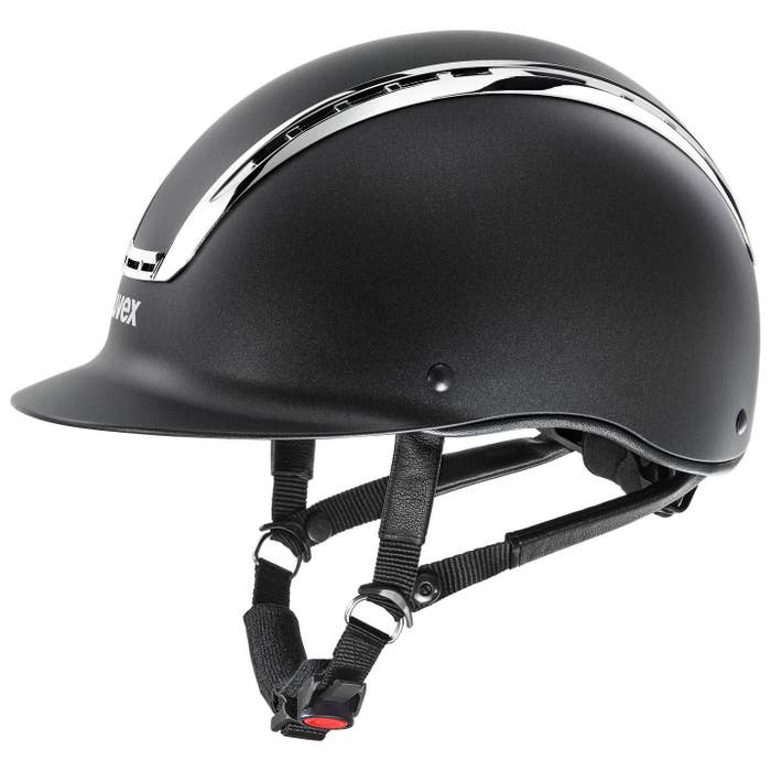 Reithelm "Suxxeed Chrome" in black-metal black von uvex