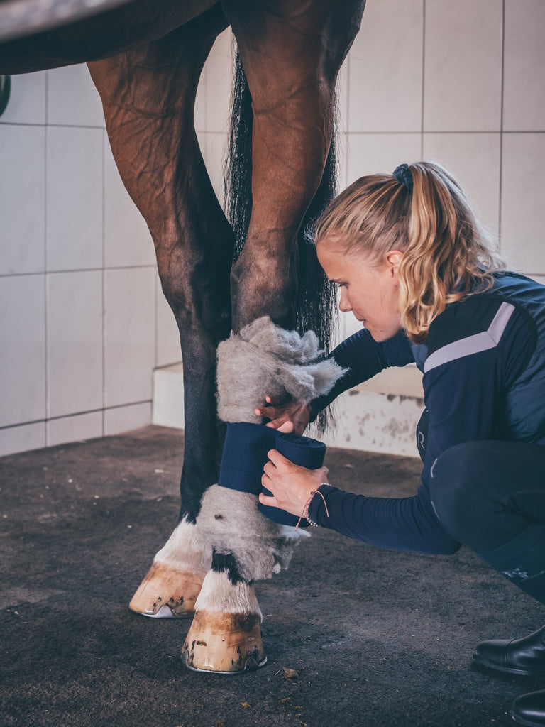 Bandagierunterlage aus Schafswolle von Woolpad