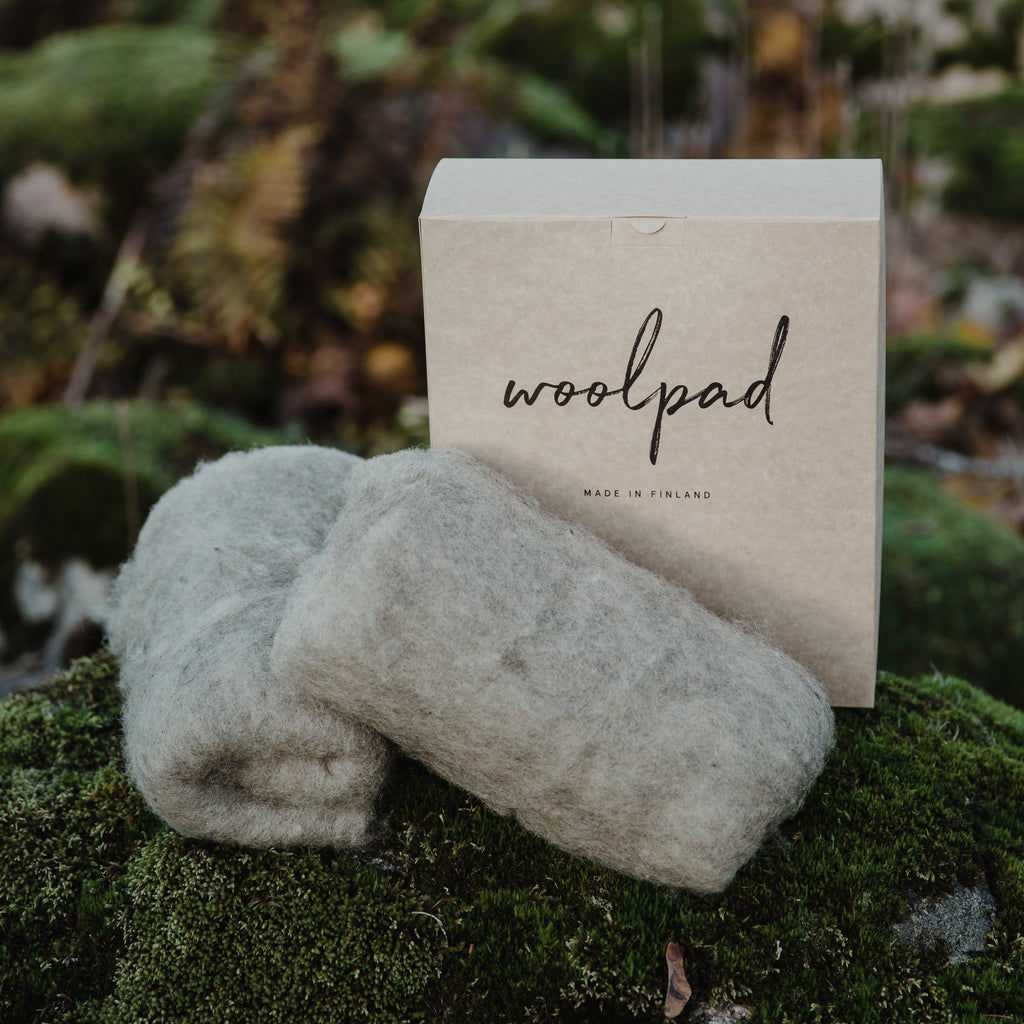 Bandagierunterlage aus Schafswolle von Woolpad
