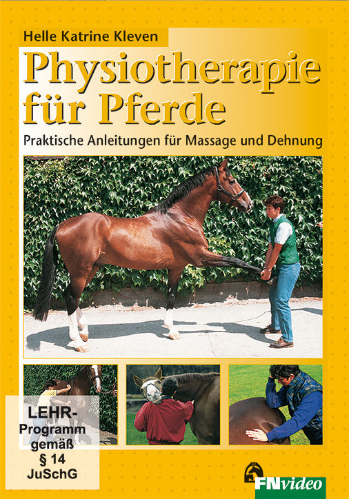 DVD "Physiotherapie für Pferde" von Helle Kleven - helle-kleven.shop