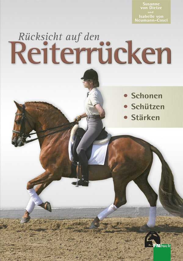 Rücksicht auf den Reiterrücken von Susanne von Dietze - helle-kleven.shop