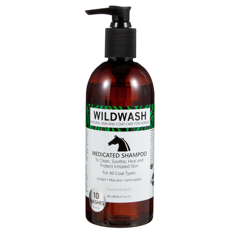 Pferdeshampoo "Medicated" von Wildwash - helle-kleven.shop