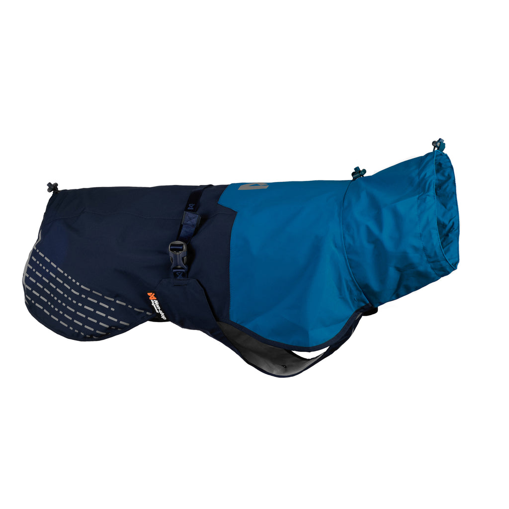 Regenmantel "Fjord Raincoat" in blue von Non-stop dogwear