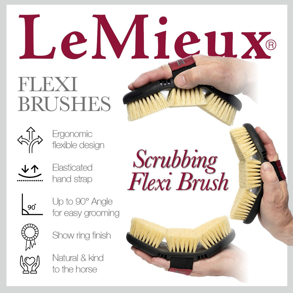 Bürste "Flexi Scrubbing Brush" von LeMieux