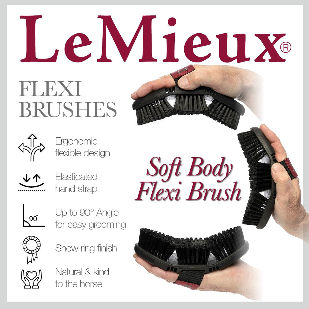 Bürste "Flexi Soft Body Brush" von LeMieux